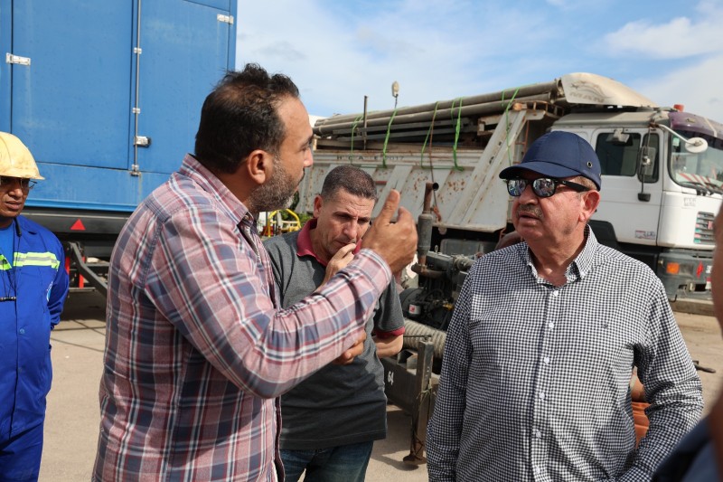 صرف الإسكندرية تتأكد من جاهزية محطات الرفع لمواجهة موسم الأمطار