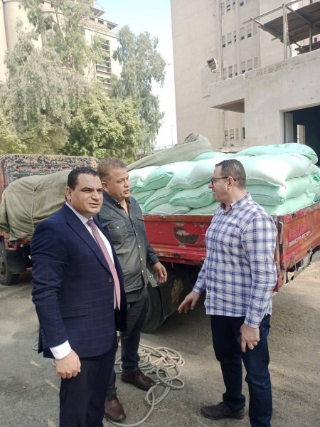 مديرية تموين الجيزة تضبط كميات كبيرة من الدقيق واللحوم والسولار غير الصالح