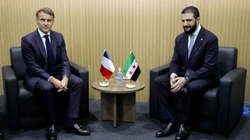 ماكرون يدعو الشرع لمحاربة داعش