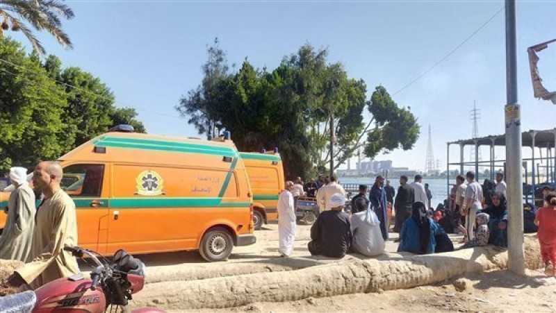 بني سويف في حالة حداد: 4 ضحايا في حادث انقلاب سيارة ملاكي