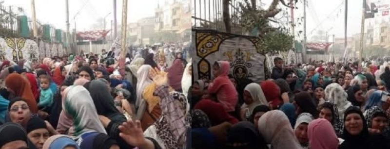 التصويت الساعات الأولى بإنتخابات النواب ببني سويف السيدات وكبار السن يتصدرون المشهد