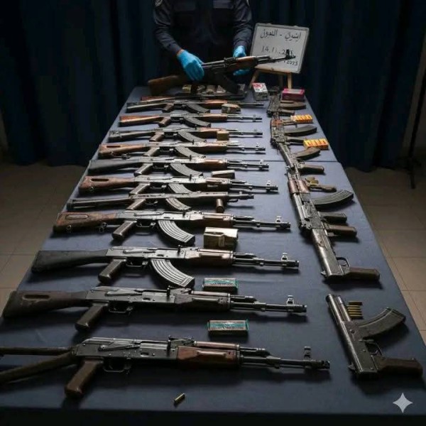 اسيوط: حملة نوعية في ”أبنوب” تُسفر عن ضبط 42 قطعة سلاح ناري و36 متهماً