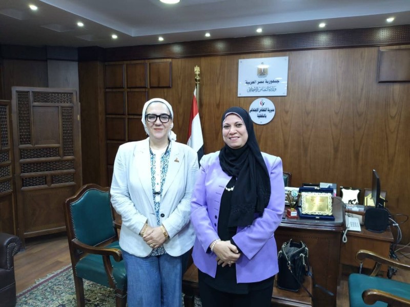 تفاصيل لقاء وكيلة وزارة التضامن الاجتماعي بالدقهلية بالدكتورة داليا الاتربي