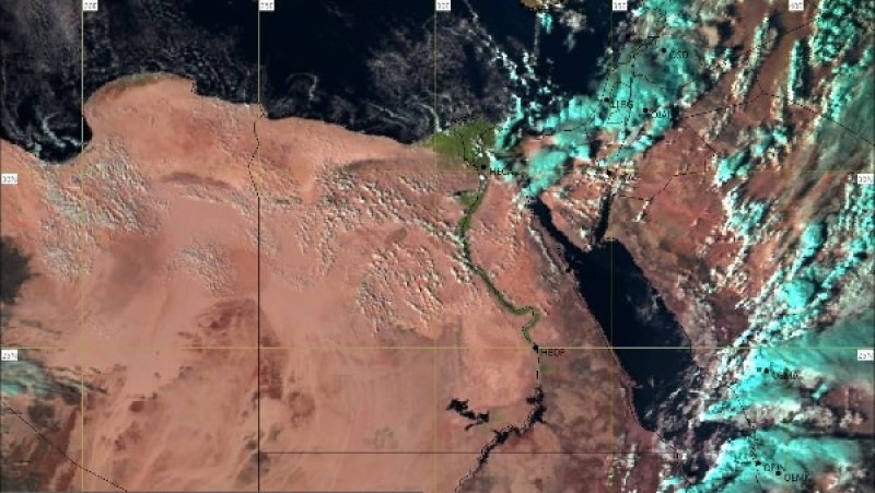 أمطار غزيرة.. الأرصاد: منخفض جوي يتحرك باتجاه القاهرة ومدن القناة