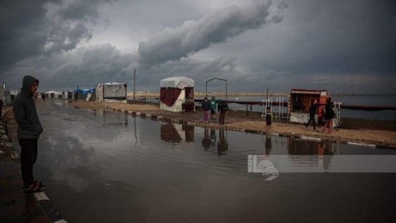 الدفاع المدني: غزة غرقت خلال ساعتين من تساقط الأمطار