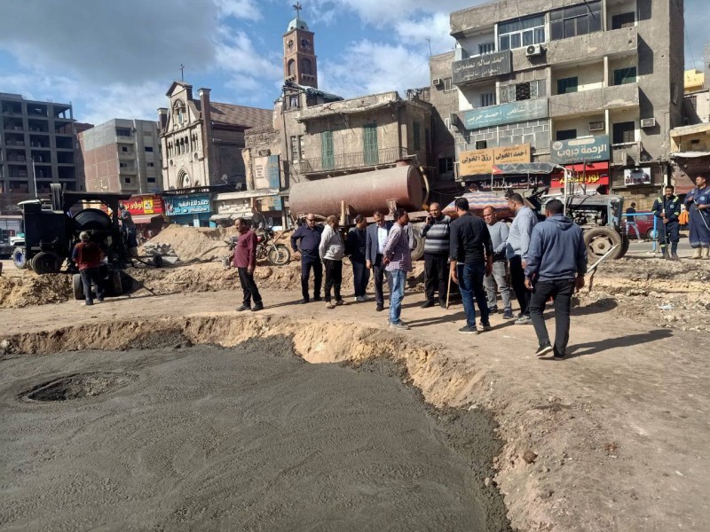 دمنهور: تطوير ميدان المحطة في إطار خطة تحسين الصورة البصرية للمدينة