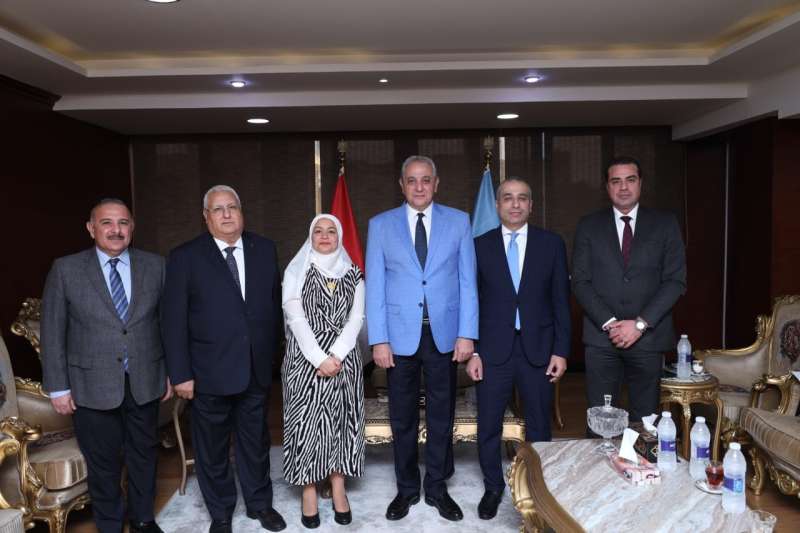 رئيس البنك الزراعي يلتقي محافظ الغربية لدعم جهود تحقيق التنمية الزراعية