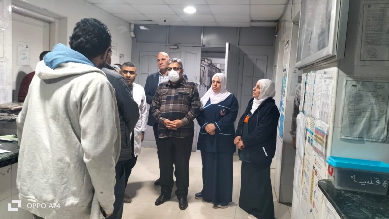 محافظ الدقهلية ومرور مفاجئ على مستشفى أجا المركزي