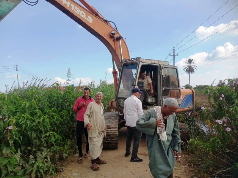 زراعة البحيرة تنجح في تطهير 2226 كم من المصارف والمساقي استعدادا لموسم الشتاء