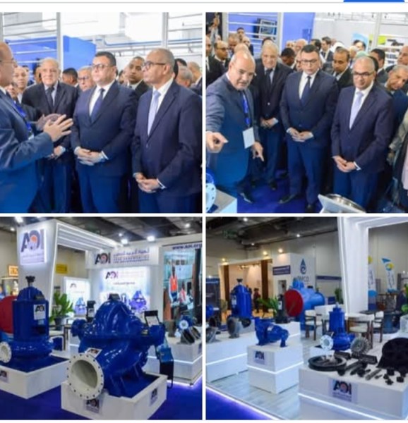مشاركة قوية وفعالة للهيئة العربية للتصنيع في الدورة السابعة للمعرض والمؤتمر الدولي لتكنولوجيا مياه الشرب والصرف الصحي