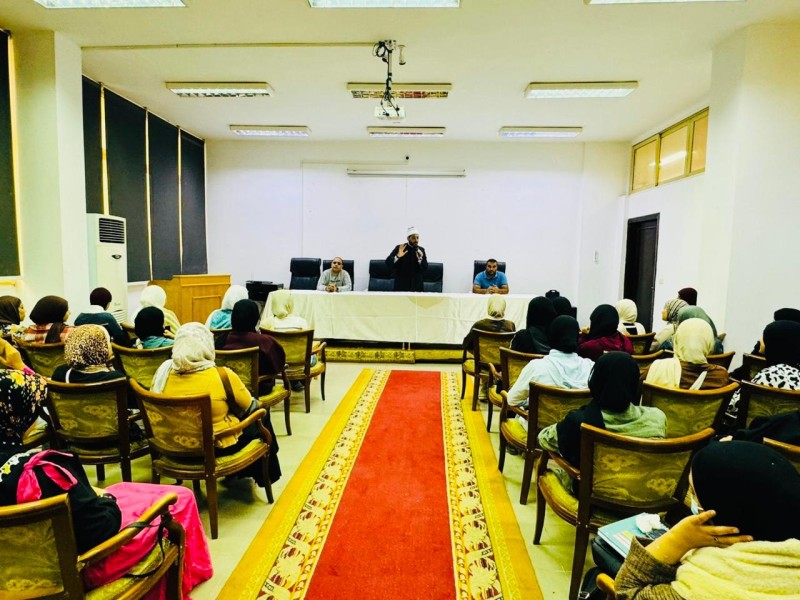 أوقاف الدقهلية وجامعة المنصورة تنظّمان ندوة توعوية بكلية علوم الرياضة