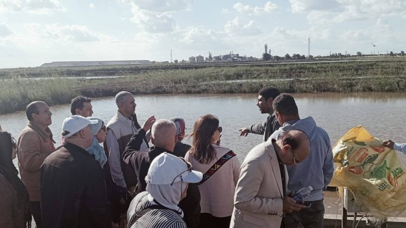 تعزيز التعاون المصري الياباني في تنمية الثروة السمكية .. وفد جمعية أصدقاء الجايكا يزور مزرعة الزاوية بكفر الشيخ