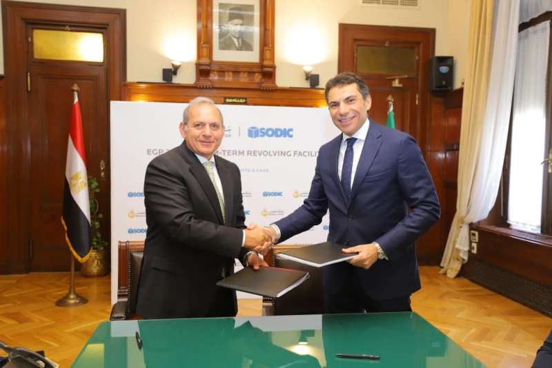 بنك مصر يوقع مع سوديك عقد تسهيل ائتماني دوار بقيمة 3 مليار جنيه
