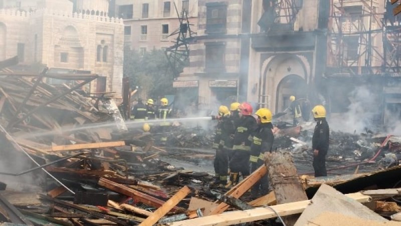 السيطرة على حريق ستوديو مصر دون خسائر في الأرواح