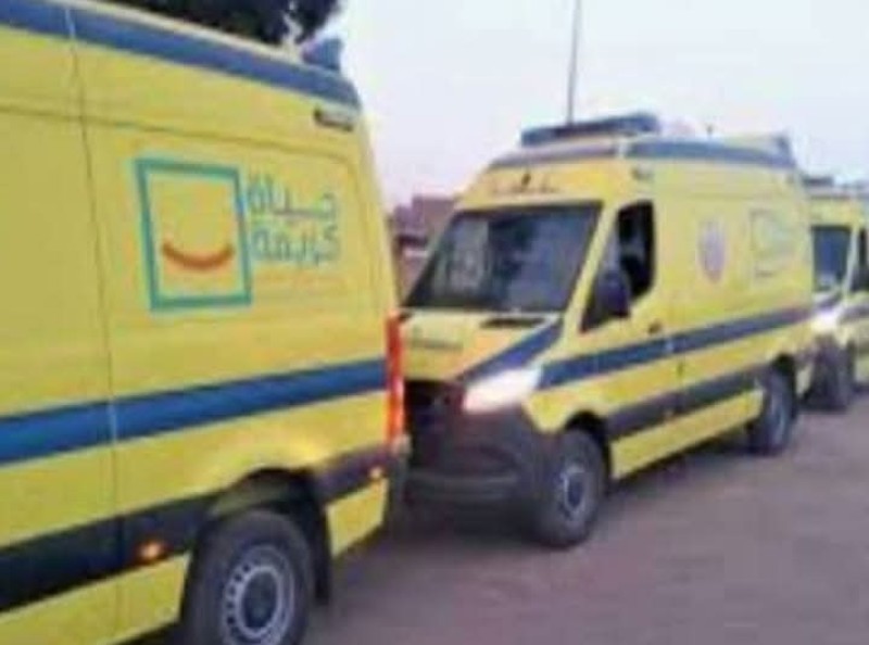 إصابة ١٩ شخص في حادث تصادم أتوبيس ميني باص بطريق الإسماعيلية الزراعي