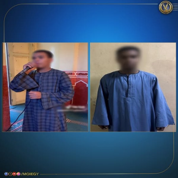 ضبط شخص يدعو للتصويت لمرشح داخل مسجد بسوهاج باستخدام مكبر صوت