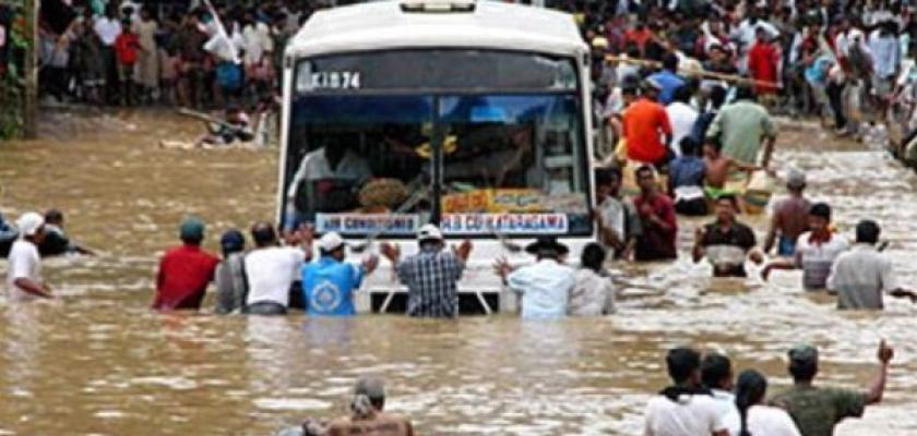 ارتفاع ضحايا فيصانات سريلانكا والانهيارات الأرضية لـ 465 قتيلا