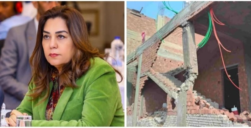 حملة مفاجئة لإزالة المخالفات بالبدرشين