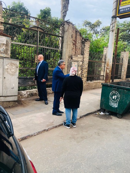 محافظ الدقهلية يقوم بجولة صباحية مفاجئة بحي غرب المنصورة