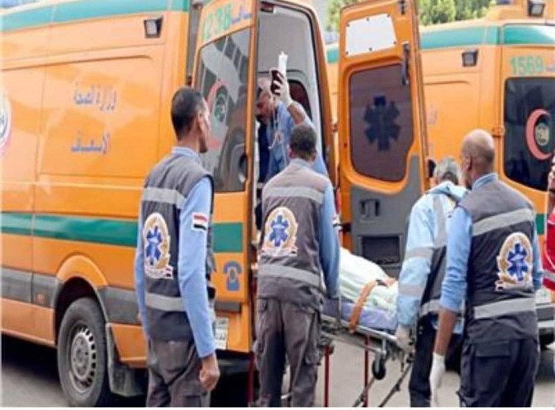 وفـاة ٤ مستشارين وإصـابة ٢ في تصادم واشتعـال سيارتين بالمنيا