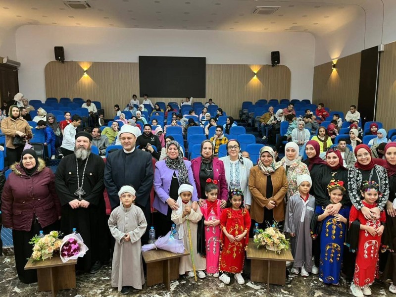 تضامن الدقهلية يرسم البسمة في احتفالية كبرى بعيد الطفولة بنادي جزيرة الورد