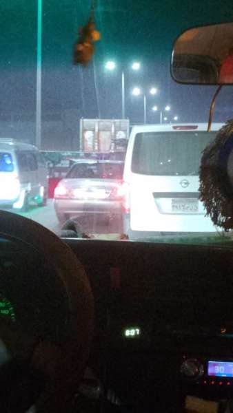 الأمطار تربك حركة السيارات على طريق القاهرة - الإسكندرية الزراعي