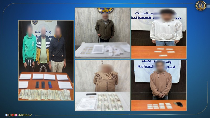 إجراءات قانونية ضد 7 أشخاص ضبطوا بمحاولة التأثير على الناخبين بالجيزة