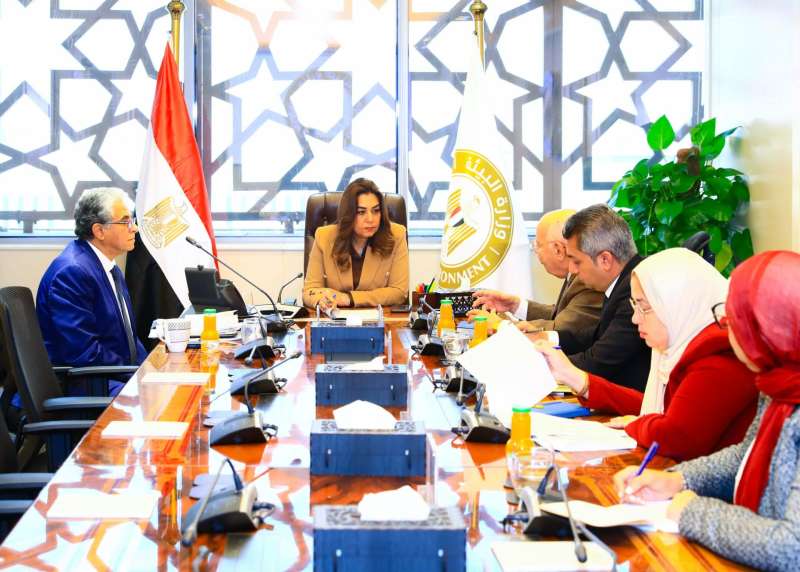 وزيرة التنمية المحلية تلتقى مع المدير التنفيذي لمركز البيئة والتنمية للمنطقة العربية وأوروبا (سيداري) لبحث التعاون