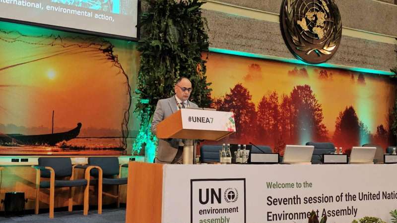 رئيس جهاز شئون البيئة يقود وفد مصر في نيروبي: تمويل التنمية والبيئة معاً ليس خياراً للدول النامية بل شريان حياة.