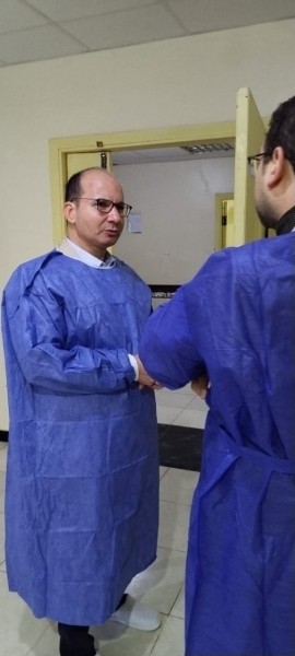 متابعة ليلية مكثفة لوكيل صحة الدقهلية بمستشفى بلقاس وتوجيهات بتطوير الأقسام الحيوية