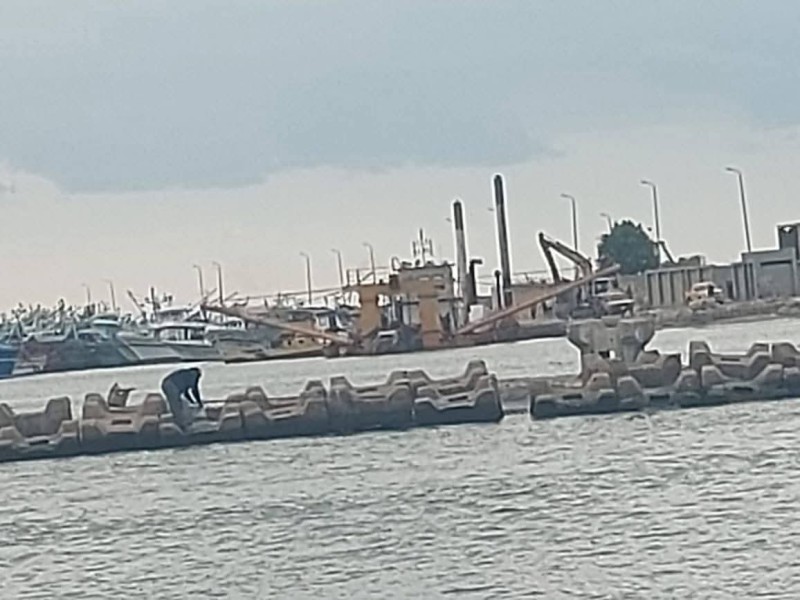 رفع ١٠٠٠ متر مكعب نواتج تطهير في المرحلة الأولى بميناء البرلس