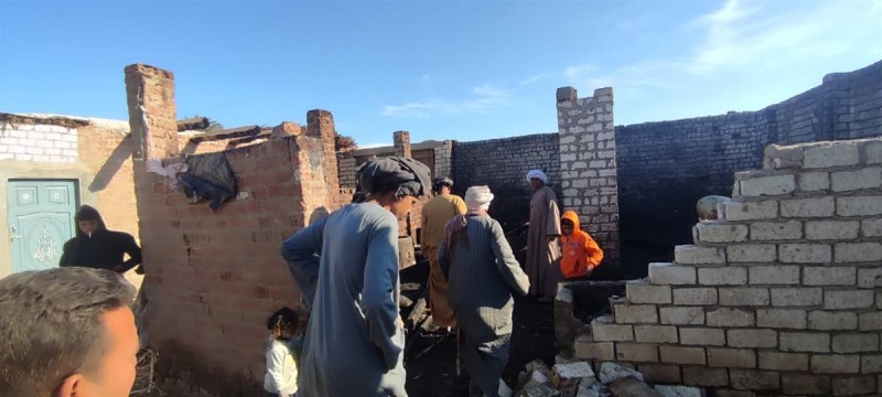 النار أكلت الحلم.. حريق يلتهم مواشي أسرة كافحت لسنوات في سوهاج