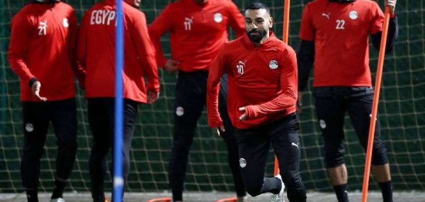 منتخب مصر يختتم تدريباته استعداداً لمواجهة زيمبابوي غداً (صور)