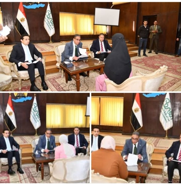 محافظ الفيوم يوجه بتوفير مشروعات تنموية وفرص عمل وتراخيص أكشاك للأولى بالرعاية