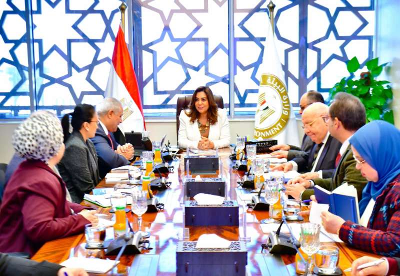 د. منال عوض تبحث التعاون المشترك مع منظمة الفاو في تنفيذ مشروعات بيئية ذات بعد اجتماعي مستدام