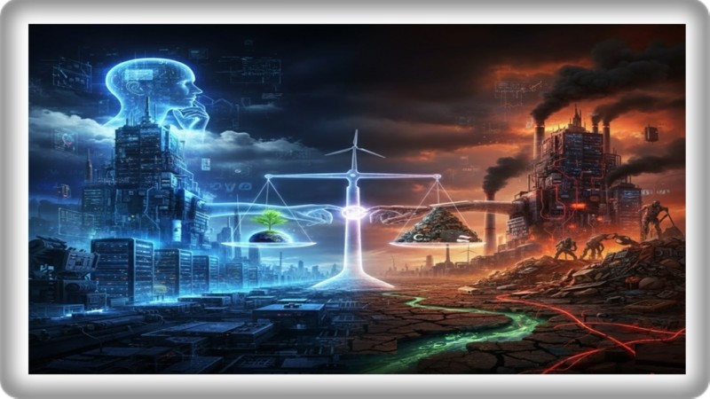 الذكاء الإصطناعي : صراع التوازن بين التطور التكنولوجي و تحديات إستهلاك الكهرباء و إنبعاثات الكاربون