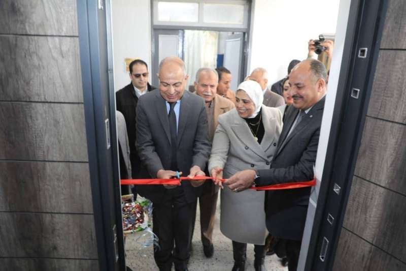 ”كدواني”  يفتتح تطوير مدرسة ”النور للمكفوفين” بـ المنيا