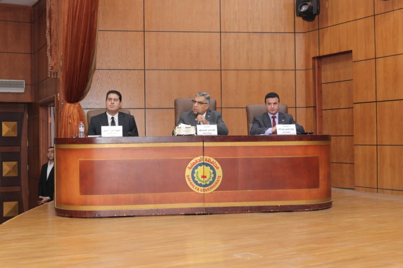 تفاصيل حول نشاط وأداء اللواء طارق مرزوق محافظ الدقهلية امس حتي صباح اليوم