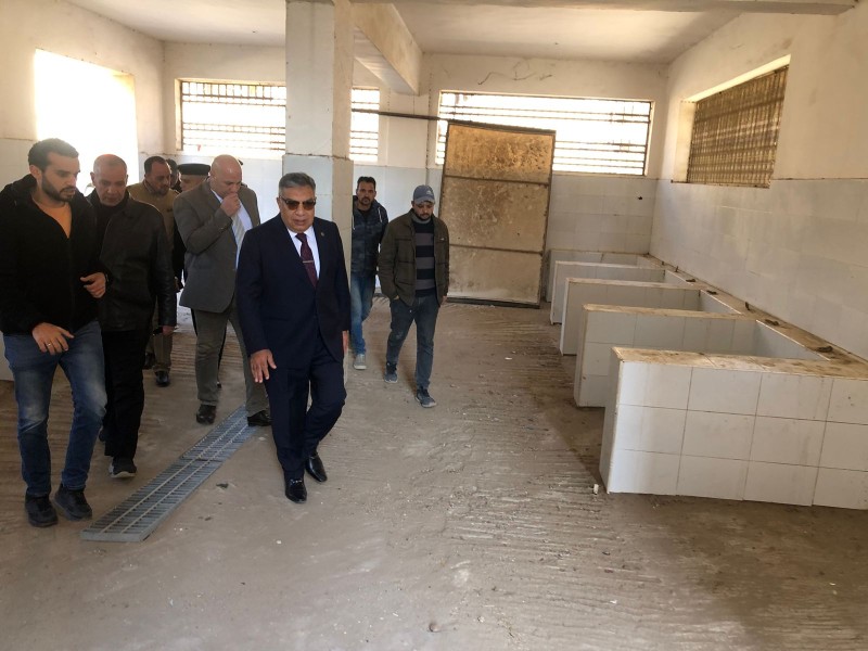 محافظ الدقهلية يتفقد الأعمال الجارية بمجزر السنبلاوين تمهيدًا لافتتاحه قريبا