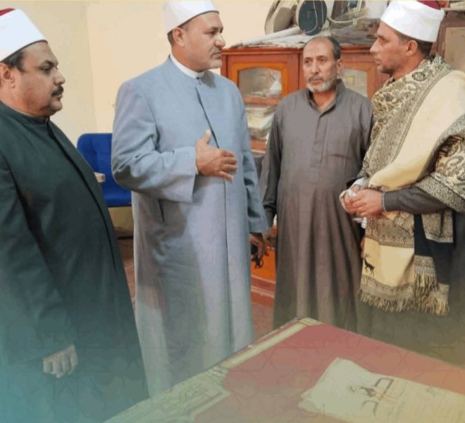 الأوقاف: زيارة ميدانية لإدارة أوقاف شرق المنصورة ضمن خطة المتابعة المستمرة