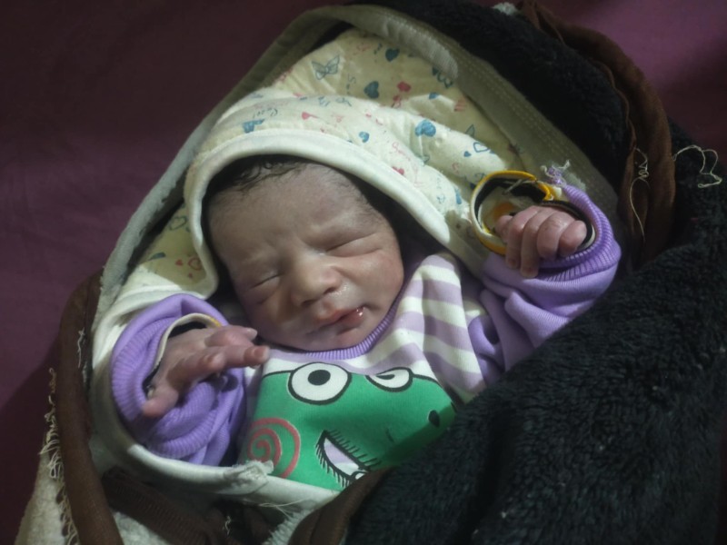 منتصر أول مولود بالمنيا في العام الجديد 2026