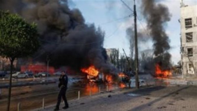 صاروخان يستهدفان منطقة سكنية في خاركيف وإصابة 16 شخصًا