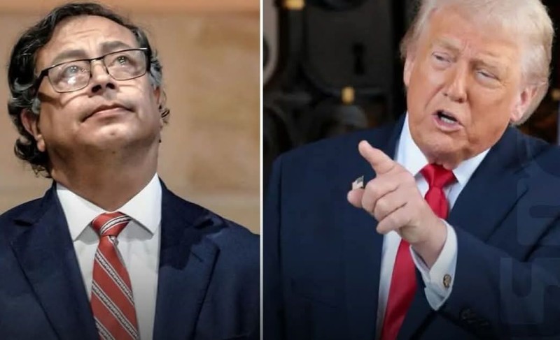 رئيس كولومبيا لـ ترامب: ”لا تهددني .. أنا أنتظرك هنا ولا أخشى الغزوات والصواريخ