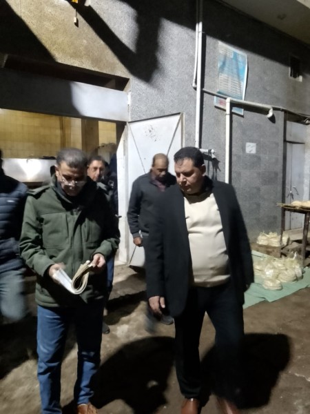 رئيس المدينة يقود حملة تفتيشية تسفر عن تحرير 14 محضر لمخابز مخالفة بالرحمانية