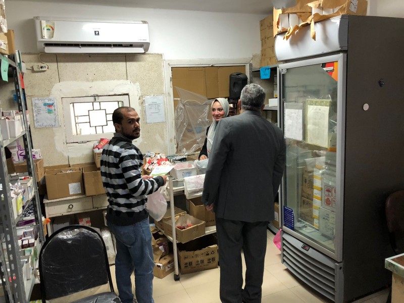 محافظ الدقهلية في زيارة مفاجئة لعيادة التأمين الصحي بجديلة