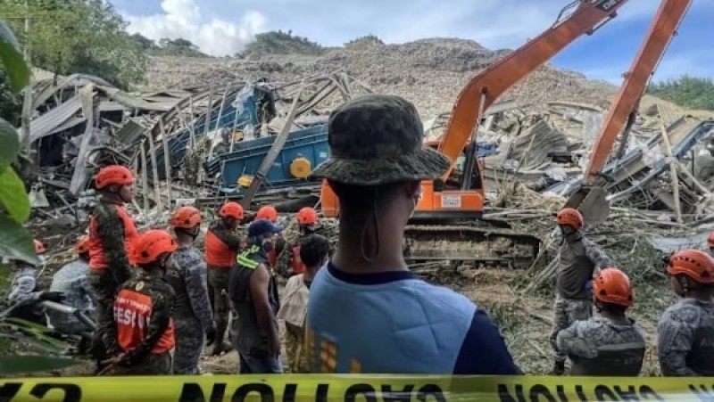 ارتفاع حصيلة ضحايا انهيار مكب نفايات في الفلبين إلى 6 قتلى