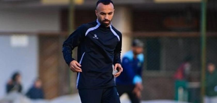 أول ظهور لـ أفشة في مران الاتحاد السكندري