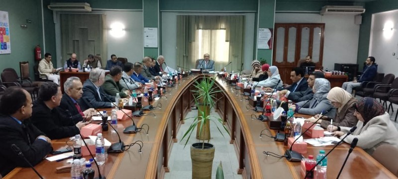 تفاصيل جلسة مجلس شئون التعليم والطلاب بجامعة المنصورة الجلسة رقم 520