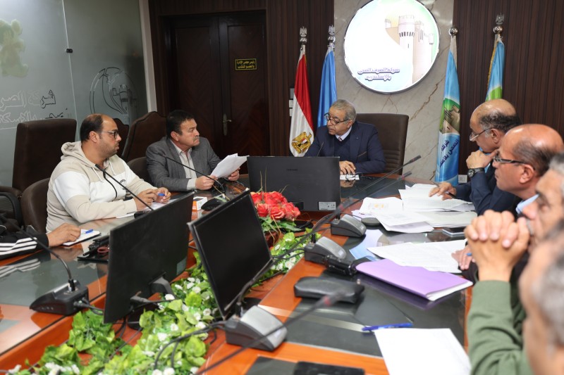 الصرف  الصحي بالإسكندرية تناقش آليات تطبيق التحول الرقمي