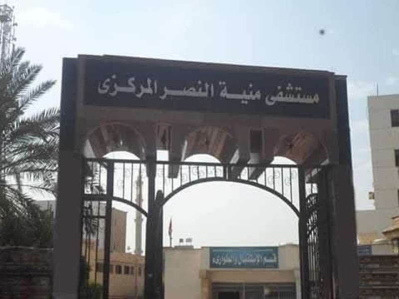 سقوط شاب من سيارة وحالته حرجة  في منية النصر دقهلية